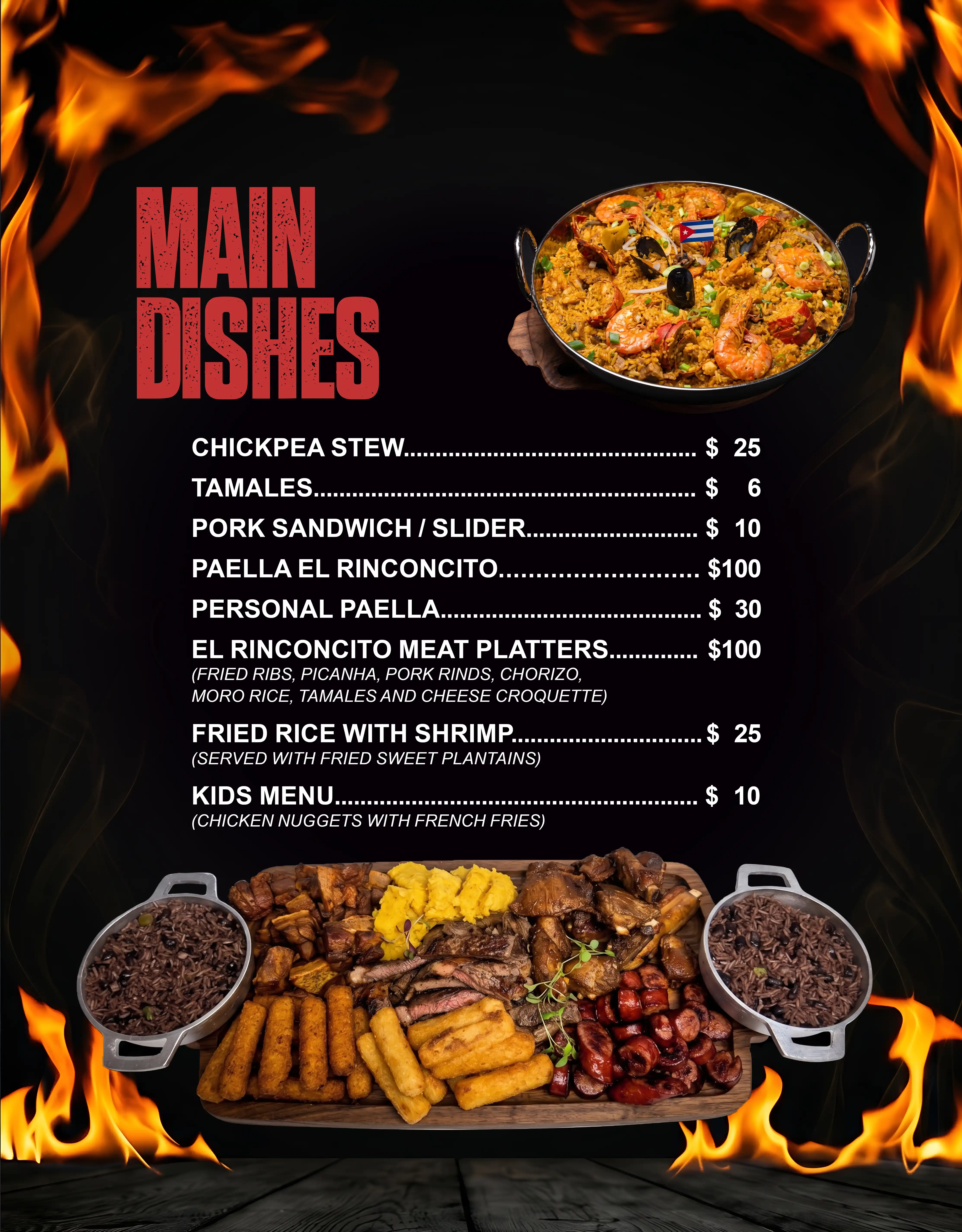 El Rinconcito Cubano Menu - Page 3